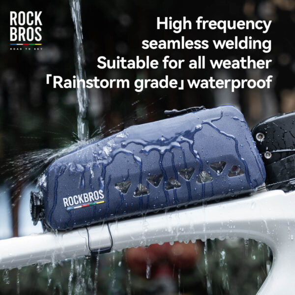 Bolso de Marco Bicicleta 100% Impermeable Road To Sky ROCKBROS