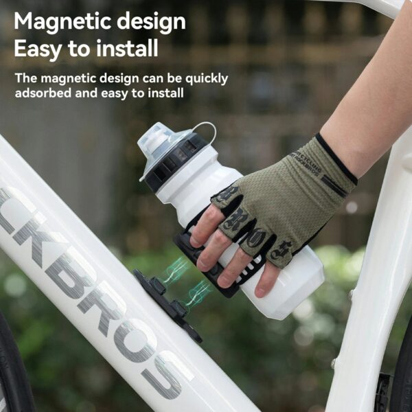 Portabotellas Bicicleta Magnético con Correa Ajustable ROCKBROS