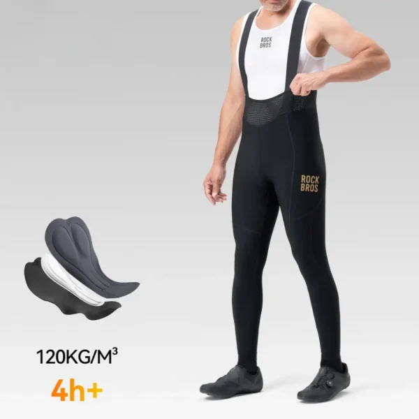 Culotte negro para hombre Rockbros - Imagen 2