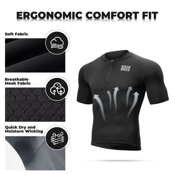 Jersey Ciclismo Hombre Verano Secado Rápido Serie Summit ROCKBROS