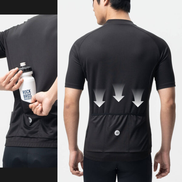 Jersey Ciclismo Hombre Verano Secado Rápido Serie Summit ROCKBROS