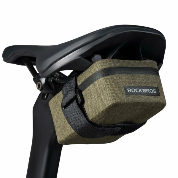 Bolso de Sillín Bicicleta Impermeable Ultraligero 48g ROCKBROS