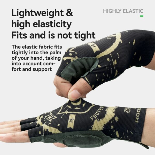 Guantes Ciclismo Medio Dedo Edición Limitada Zhejiang FC ROCKBROS