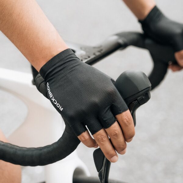 Guantes Ciclismo Medio Dedo Transpirables Primavera Verano Otoño ROCKBROS