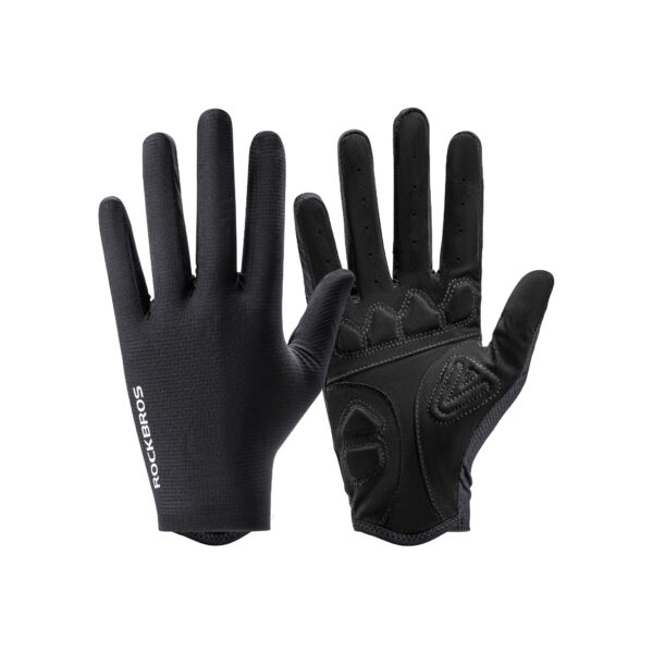 Guantes Ciclismo Dedo Completo Transpirables Primavera Verano Otoño ROCKBROS