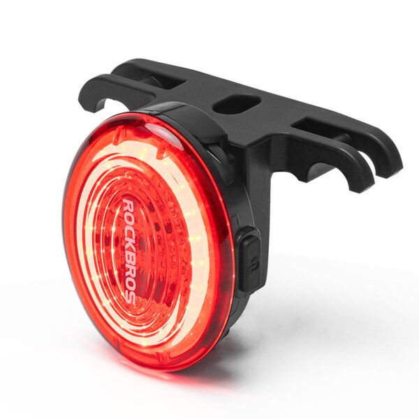 Luz Trasera Bicicleta Inteligente Sensor de Freno IPX7 ROCKBROS
