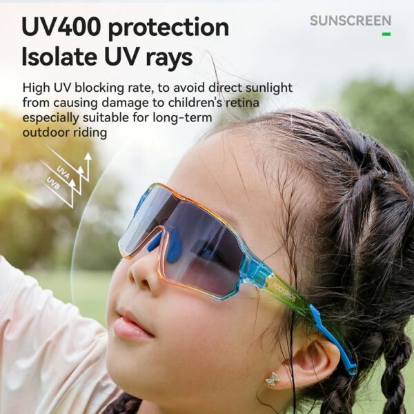 Lentes de Sol Fotocromáticos para Niños SP314 UV400 ROCKBROS