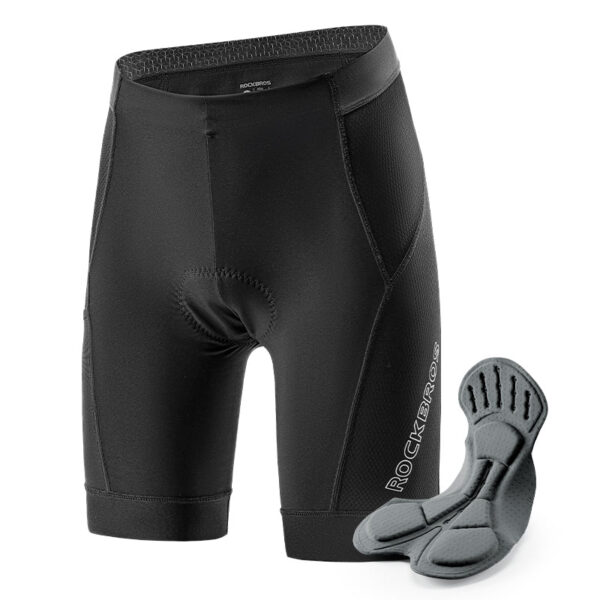 Pantalón Corto Ciclismo Hombre con Badana Acolchada ROCKBROS