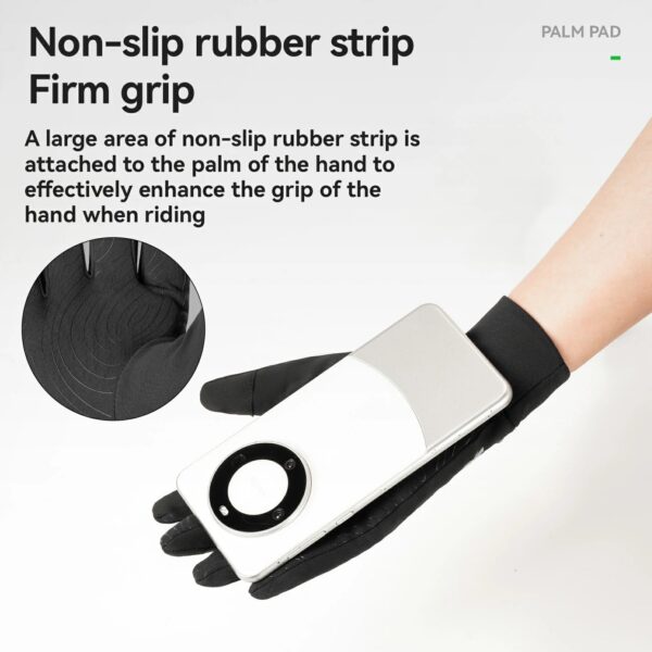 Guantes Ciclismo Invierno Cortaviento Pantalla Táctil Antideslizante Forro Polar ROCKBROS
