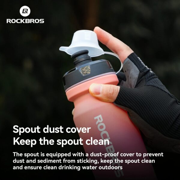 Botella para Bicicleta Antigoteo 750ml Roja Rockbros PP510 ROCKBROS