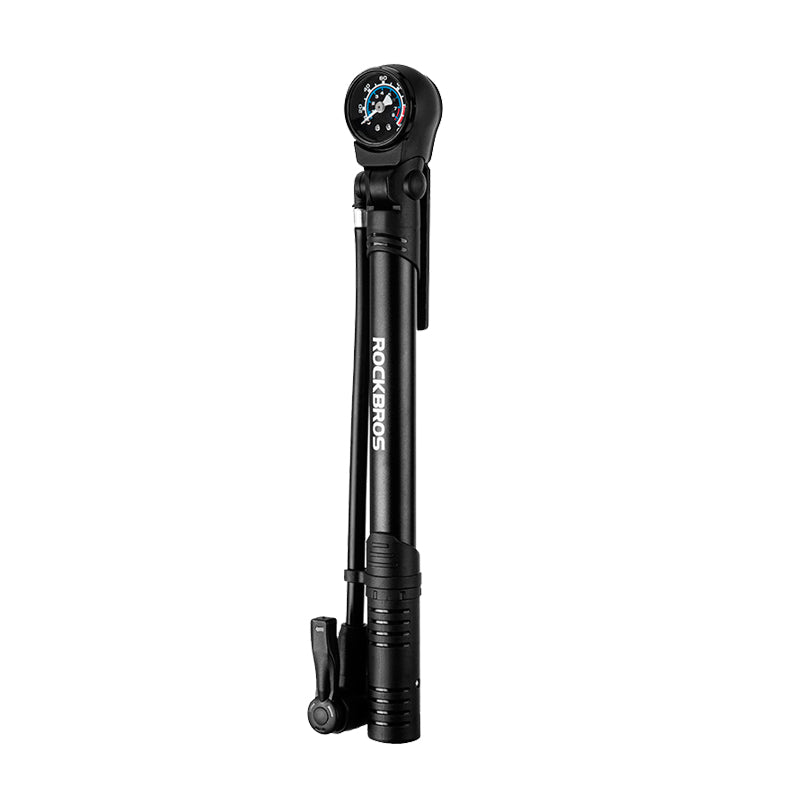 Inflador de Pie para Bicicleta 120 PSI Rockbros JG-6001 ROCKBROS