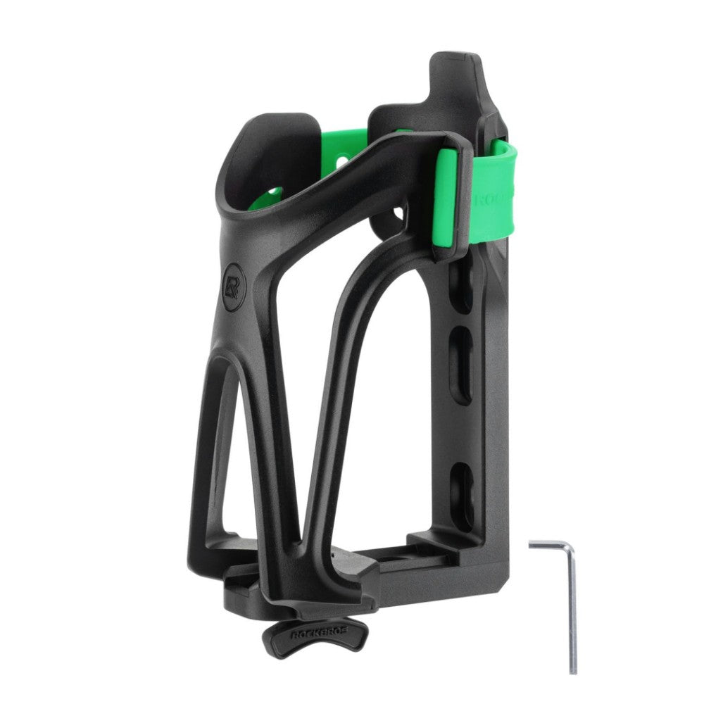 Portabotellas Ajustable para Bicicleta y Moto Negro Rockbros 2904 ROCKBROS