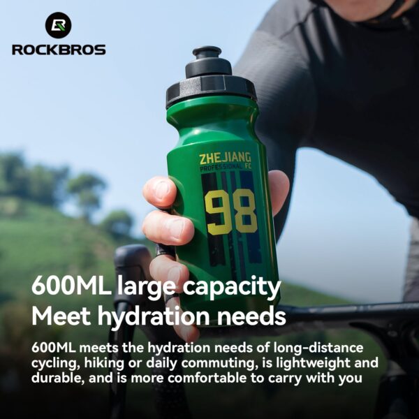 Botella Deportiva para Bicicleta Verde Rockbros BOT-2000 ROCKBROS