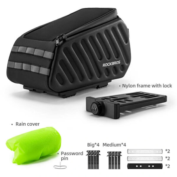 Bolso Rigido Impermeable para Parrilla Rockbros REBACK104 ROCKBROS