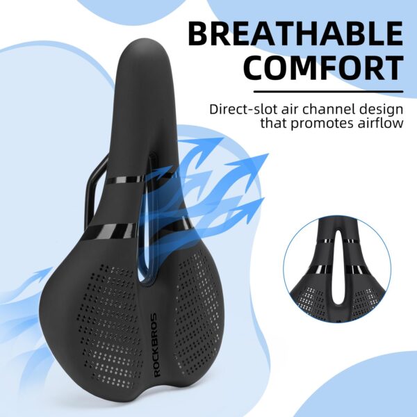Asiento Ergonomico Impermeable para Bicicleta Rockbros FA-3000 ROCKBROS