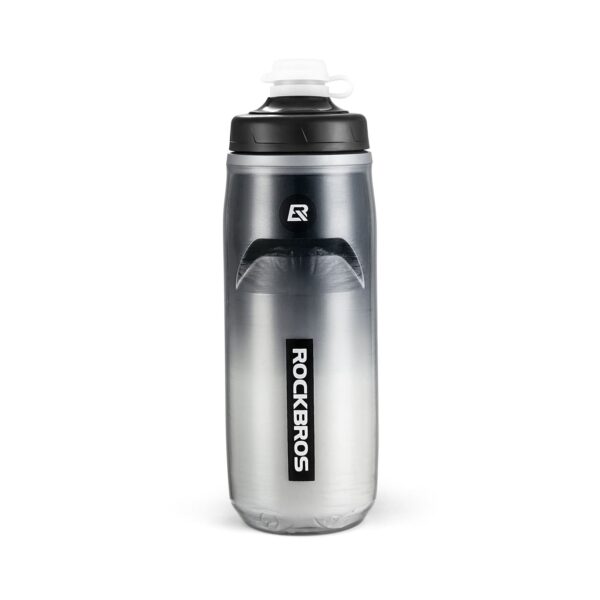 Botella Termica para Bicicleta 620ml Negra Rockbros DCBT22 ROCKBROS