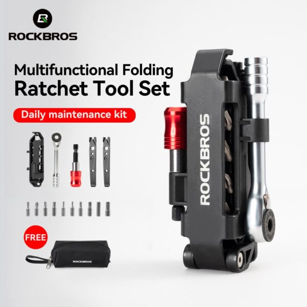 Kit de Herramientas Plegable Multifuncion Rockbros K430038 ROCKBROS