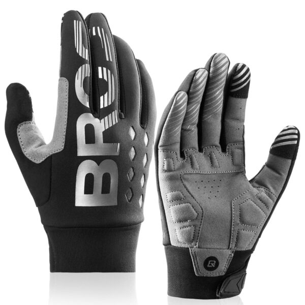 Guantes Cortos de Ciclismo Negro Rockbros S209 ROCKBROS
