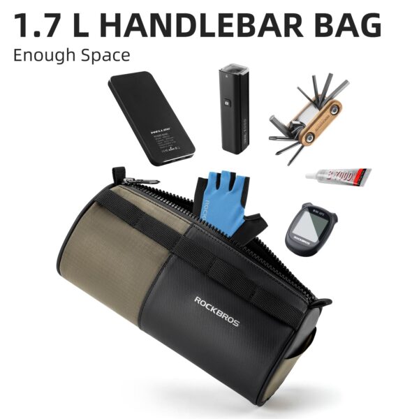 Bolso de Manillar para Bicicleta 1.7L Rockbros W0046 ROCKBROS