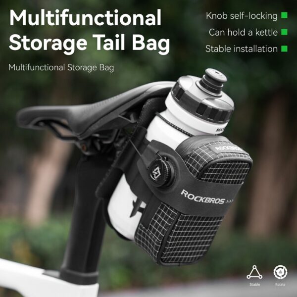 Bolso Multifuncional Trasero para Bicicleta Rockbros B3001 ROCKBROS