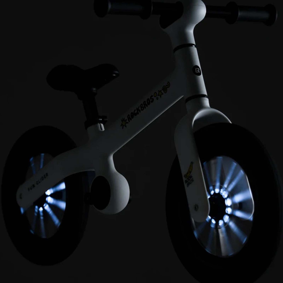 Ruedas que se iluminan al rodar