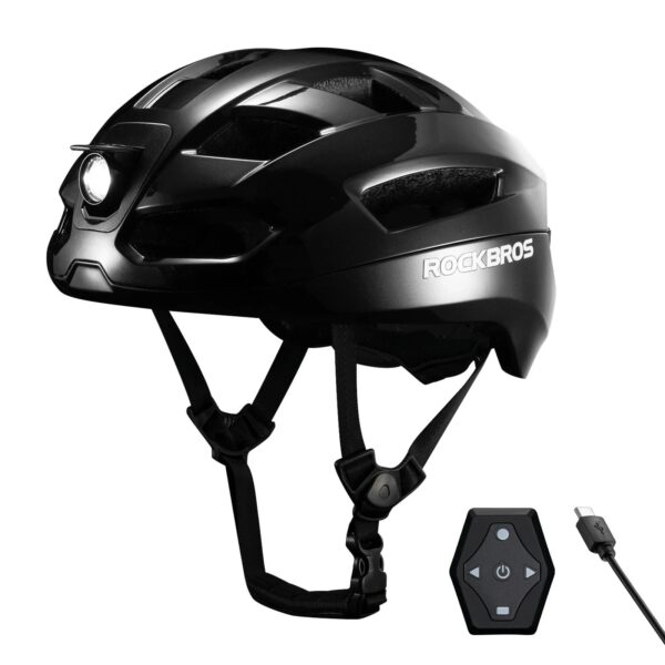 Casco Inteligente con Luces y Direccionales Rockbros HLM36001 ROCKBROS