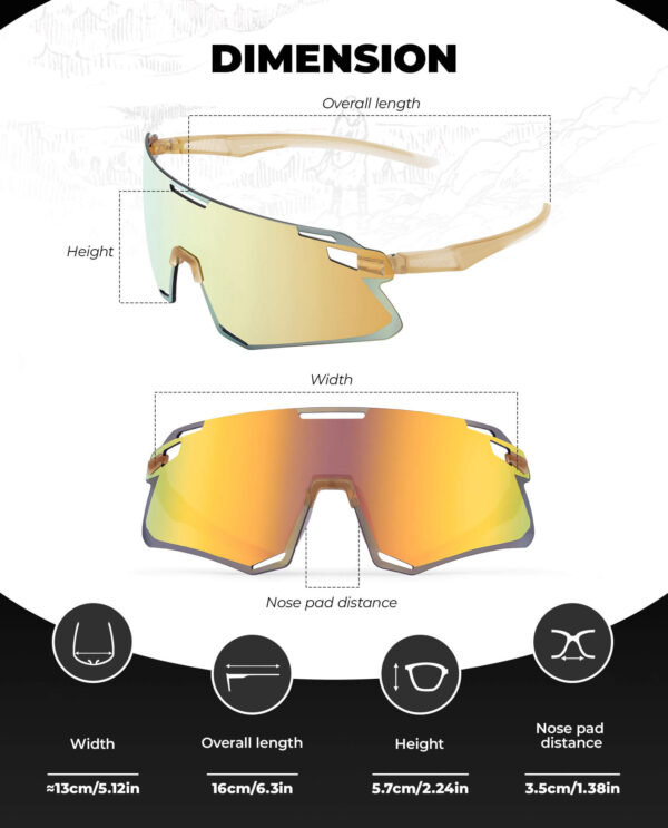 Lentes de Ciclismo Fotocromaticos UV400 Rockbros SP7010 ROCKBROS