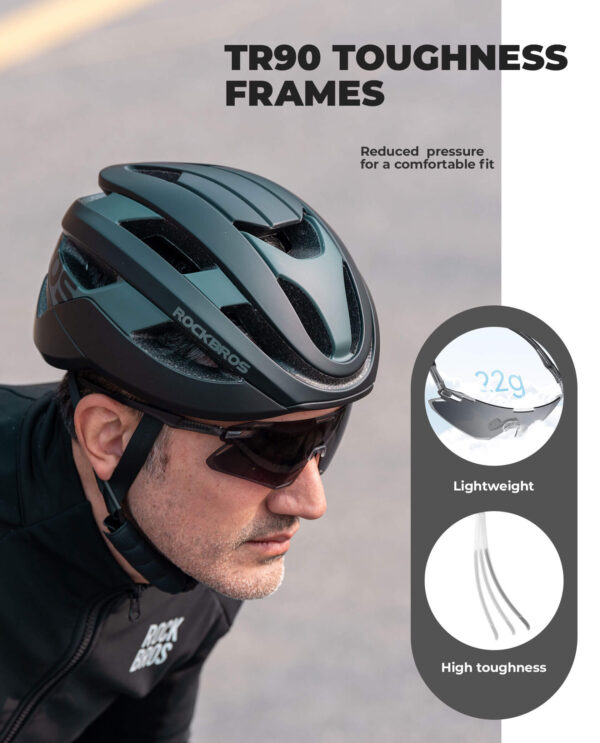 Lentes de Ciclismo Fotocromaticos UV400 Rockbros SP7010 ROCKBROS
