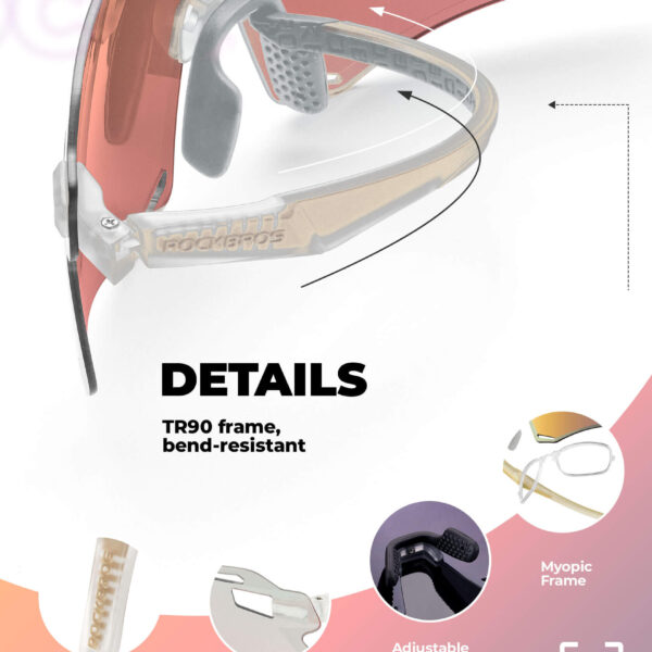 Lentes de Ciclismo Fotocromaticos UV400 Rockbros SP7010 ROCKBROS