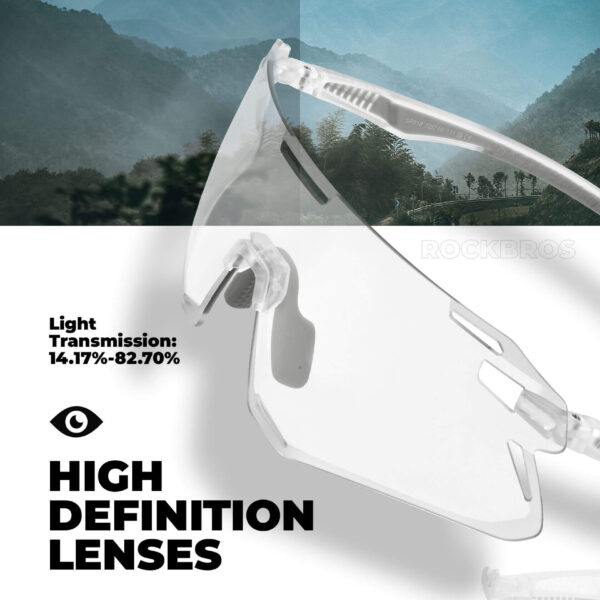 Lentes de Ciclismo Fotocromaticos UV400 Rockbros SP7010 ROCKBROS