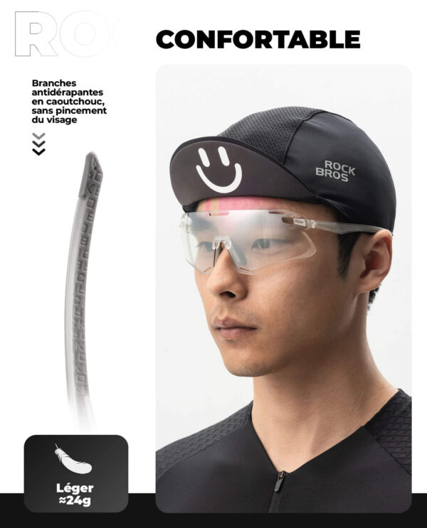 Lentes de Ciclismo Fotocromaticos UV400 Rockbros SP7010 ROCKBROS