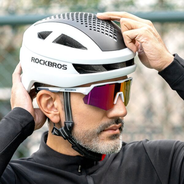 Casco de Ciclismo Blanco Rockbros BH18002 ROCKBROS