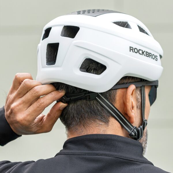 Casco de Ciclismo Blanco Rockbros BH18002 ROCKBROS
