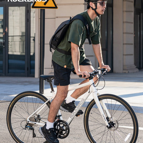 Bicicleta de Ruta P2M Blanco Rockbros ROCKBROS