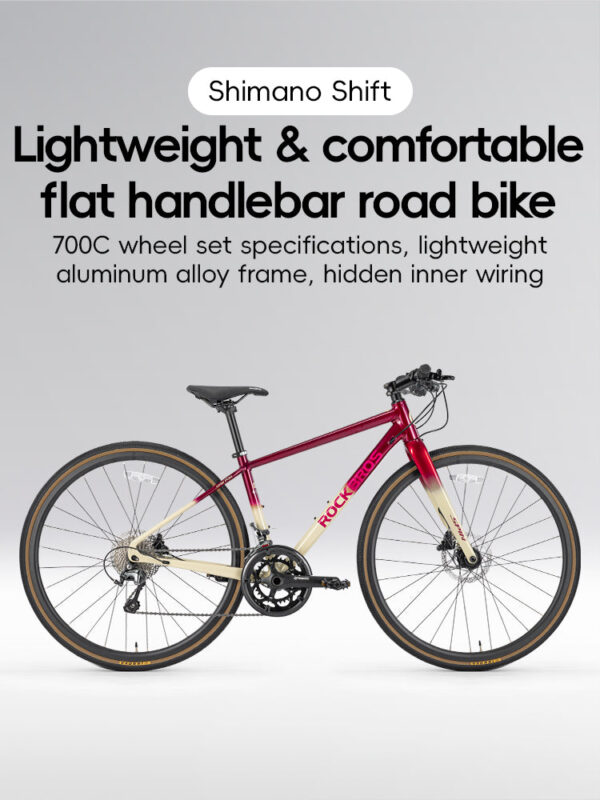 Bicicleta de Ruta P2M Bronce/Morado Rockbros ROCKBROS