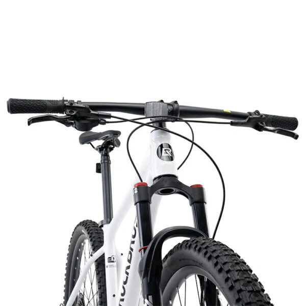 Bicicleta MT600 Aro 29 Blanco ROCKBROS - manubrio y puesto de mando