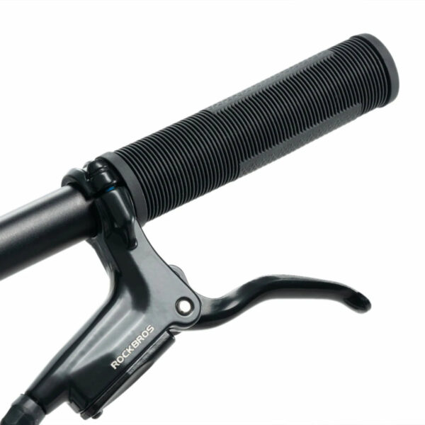 Bicicleta Darwin IV Aro 24 Titanio ROCKBROS - puno y maneta de freno