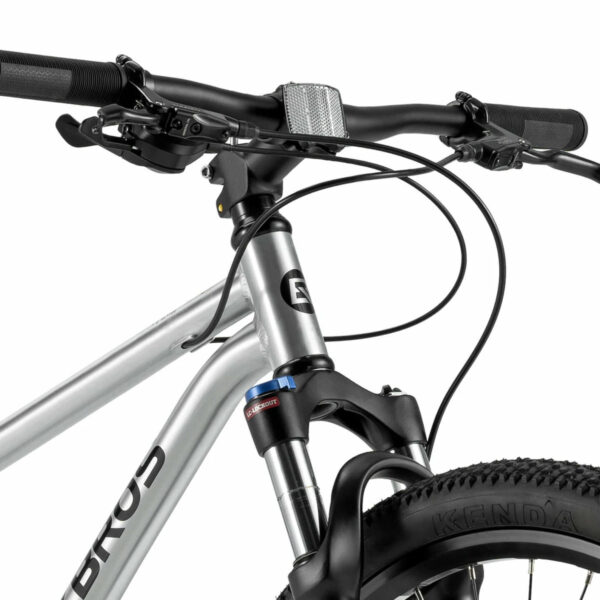 Bicicleta Darwin IV Aro 24 Titanio ROCKBROS - horquilla de suspension con lockout