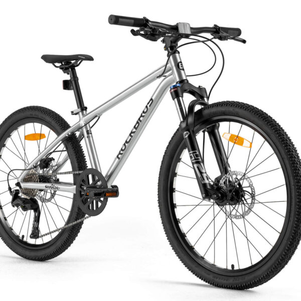 Bicicleta Darwin IV Aro 24 Titanio ROCKBROS - vista tres cuartos