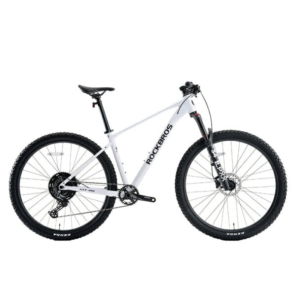 Bicicleta MT600 Aro 29 Blanco ROCKBROS - vista lateral completa