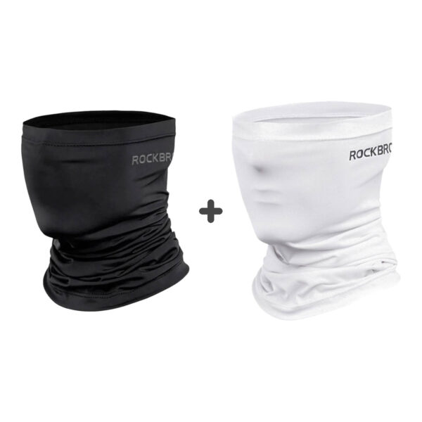 Pack de Bandanas Rockbros WB-001 Negra y Blanca