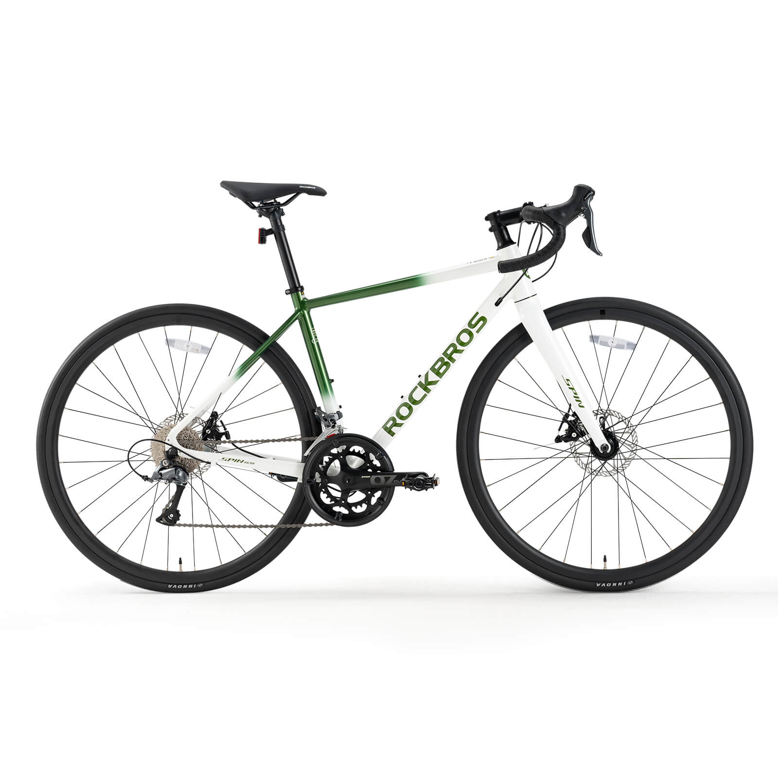 Bicicleta de Ruta W2M Verde/Blanco Rockbros ROCKBROS