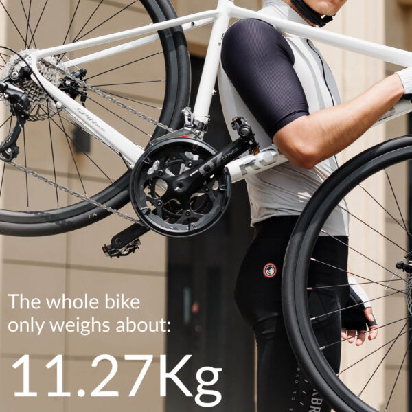 Bicicleta de Ruta W2M Blanco Rockbros ROCKBROS