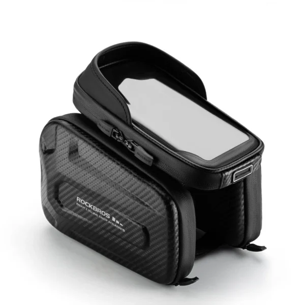 Bolso de cuadro rígido Rockbros B2001 con funda para celular