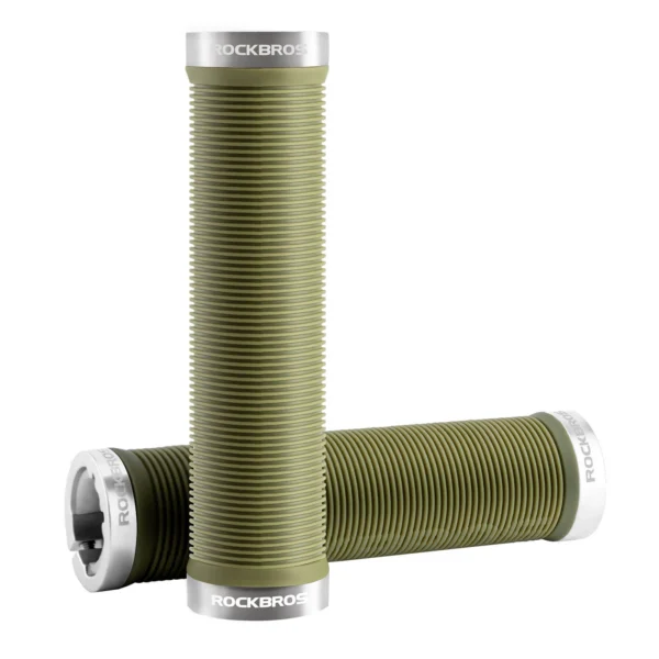 Grips de doble bloqueo Rockbros BT-7123 verde olivo