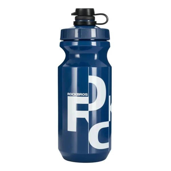 Botella Rockbros DCBT-2000 azul, vista del otro lado