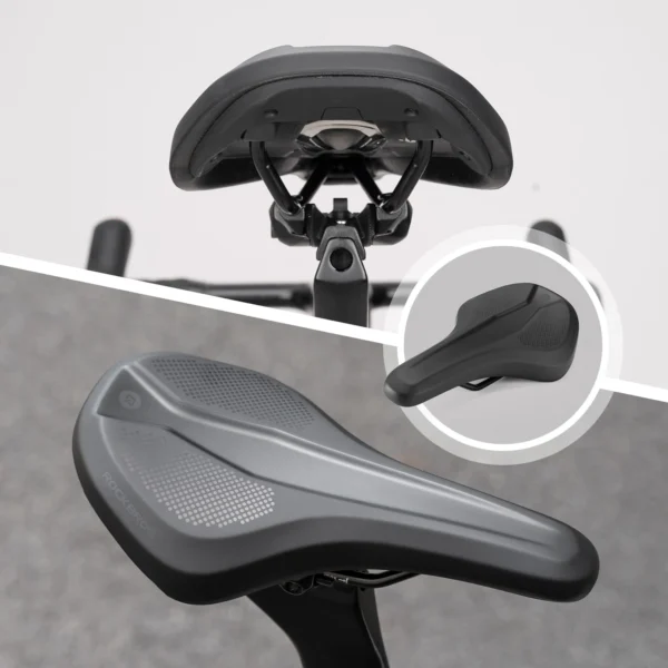 Asiento Rockbros FA-2801 instalado en la bicicleta