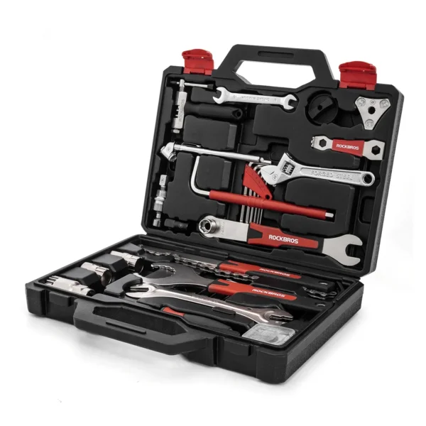 Kit de herramientas Rockbros GJ4000 de 22 funciones en su maletín