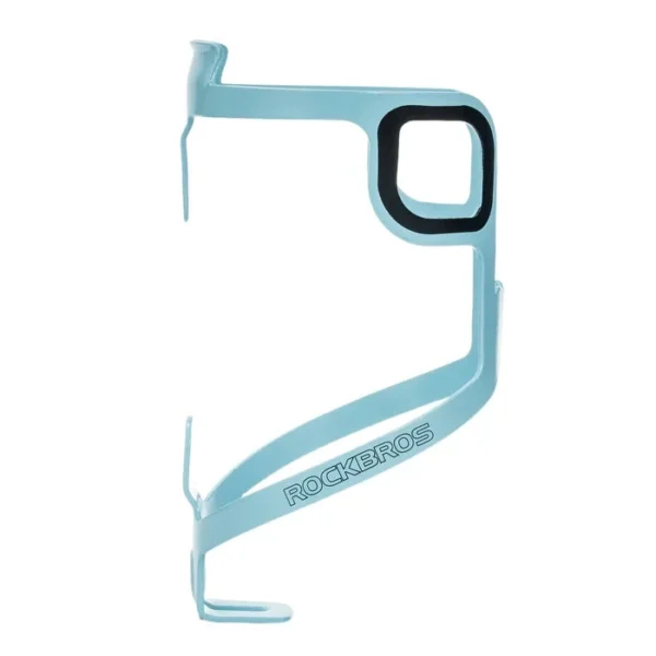 Portabotellas Rockbros CB4800 celeste visto de perfil