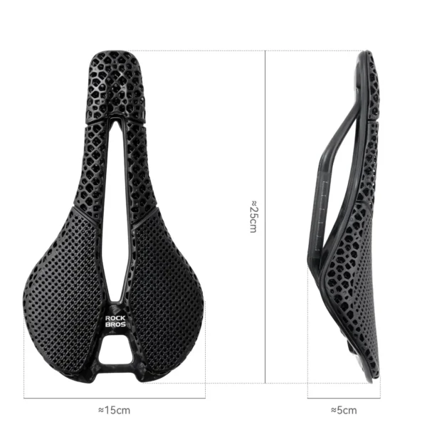 Medidas del asiento Rockbros RB-9001: 25 x 15 cm